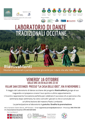 Laboratorio di danze tradizionali occitane