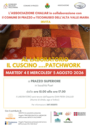 Laboratorio Il Cuscino - Patchwork