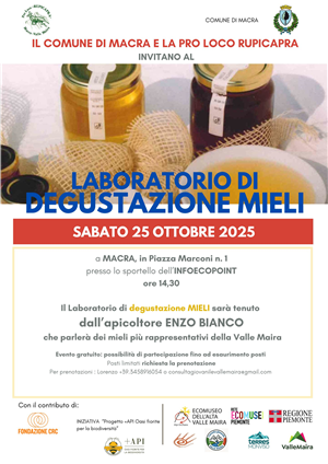 Laboratorio degustazione - Miele