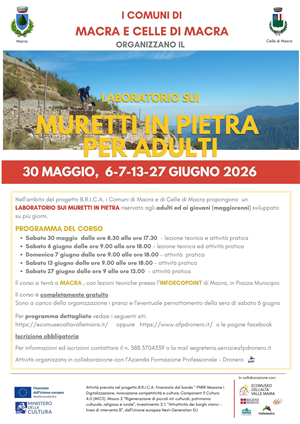 Laboratorio muretti in pietra