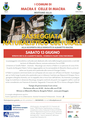 Passeggiata naturalistico culturale