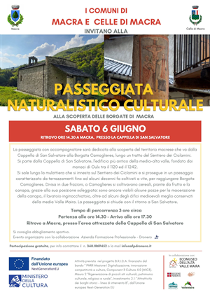 Passeggiata naturalistico culturale