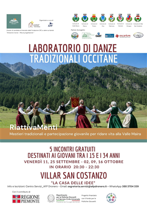 Calendario Laboratorio di Danze Occitane