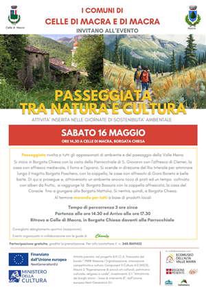 Passeggiata tra natura e cultura