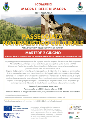 Passeggiata naturalistico culturale