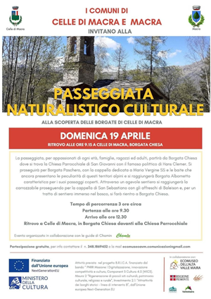Passeggiata naturalistico culturale