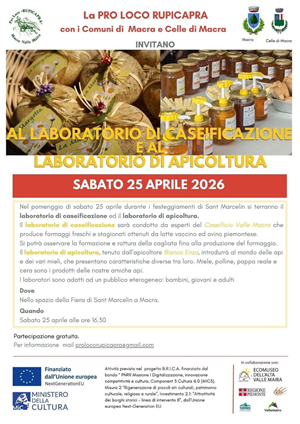 Laboratorio di caseificazione e laboratorio di apicoltura