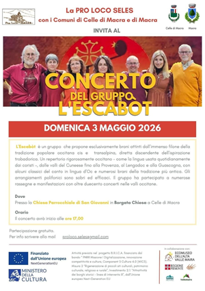 Concerto del gruppo L'ESCABOT